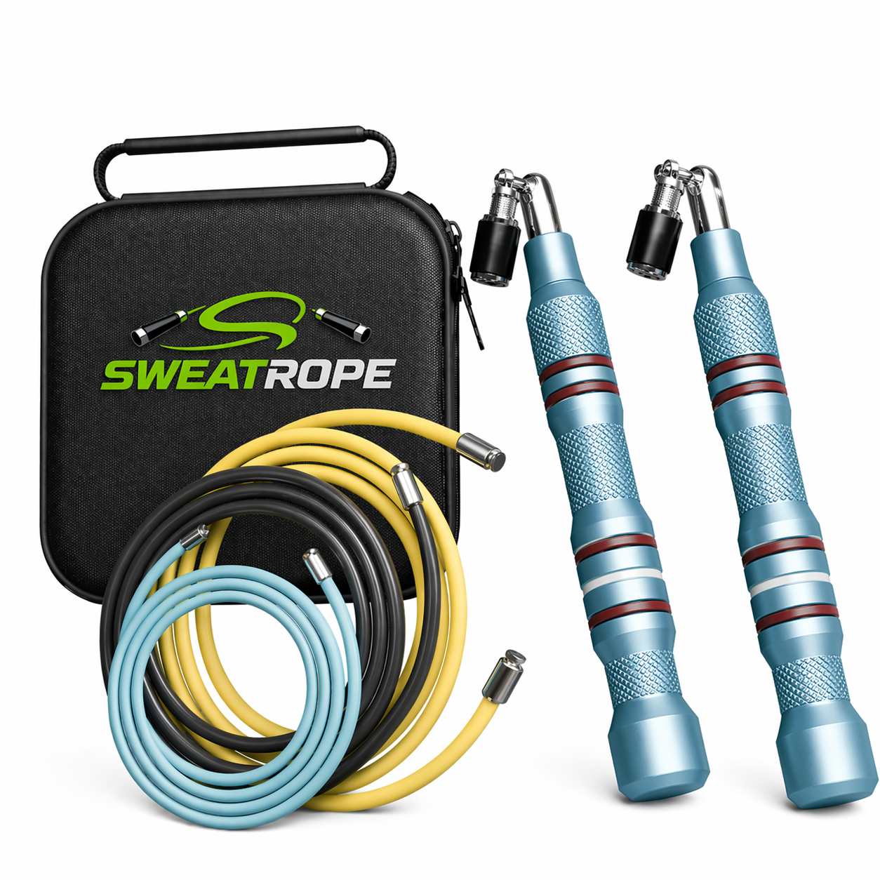 Weighted Skipping Rope Set Metal
