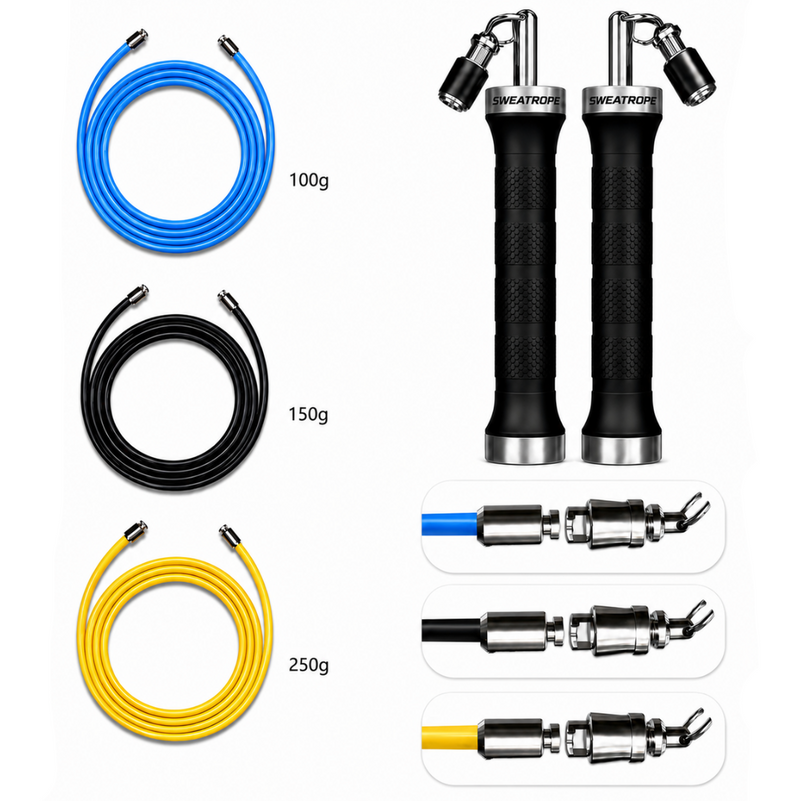 Premium Metal Weighted Rope Set