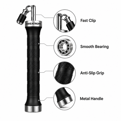 Premium Metal Weighted Rope Set