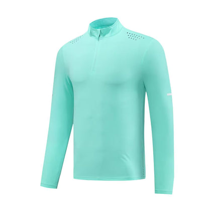 Long Sleeve Compression Zip Shirt
