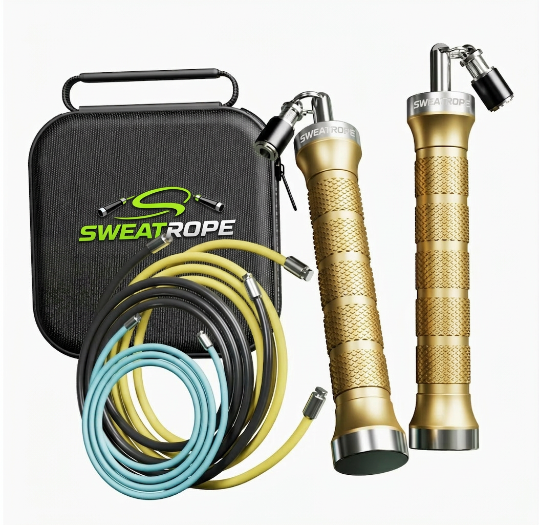 Weighted Skipping Rope Set Metal
