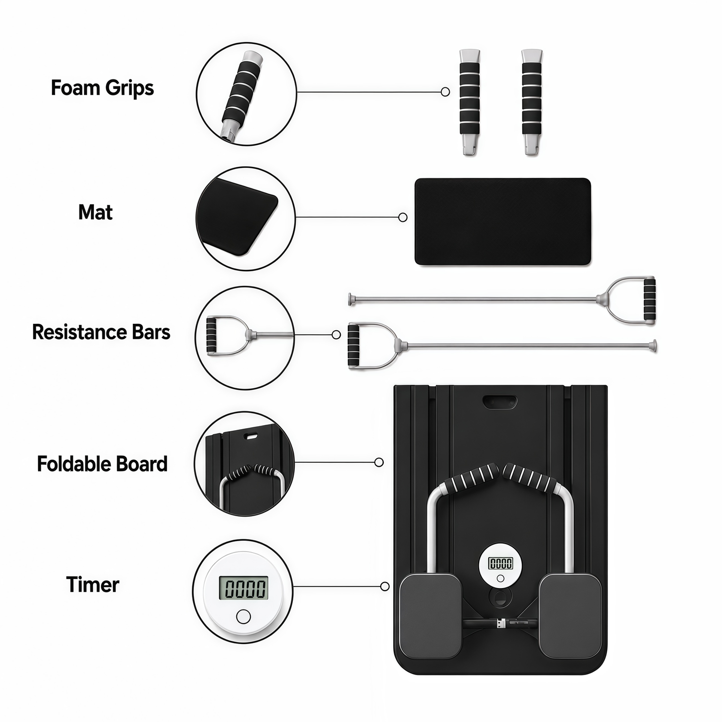 Fitness Board Set