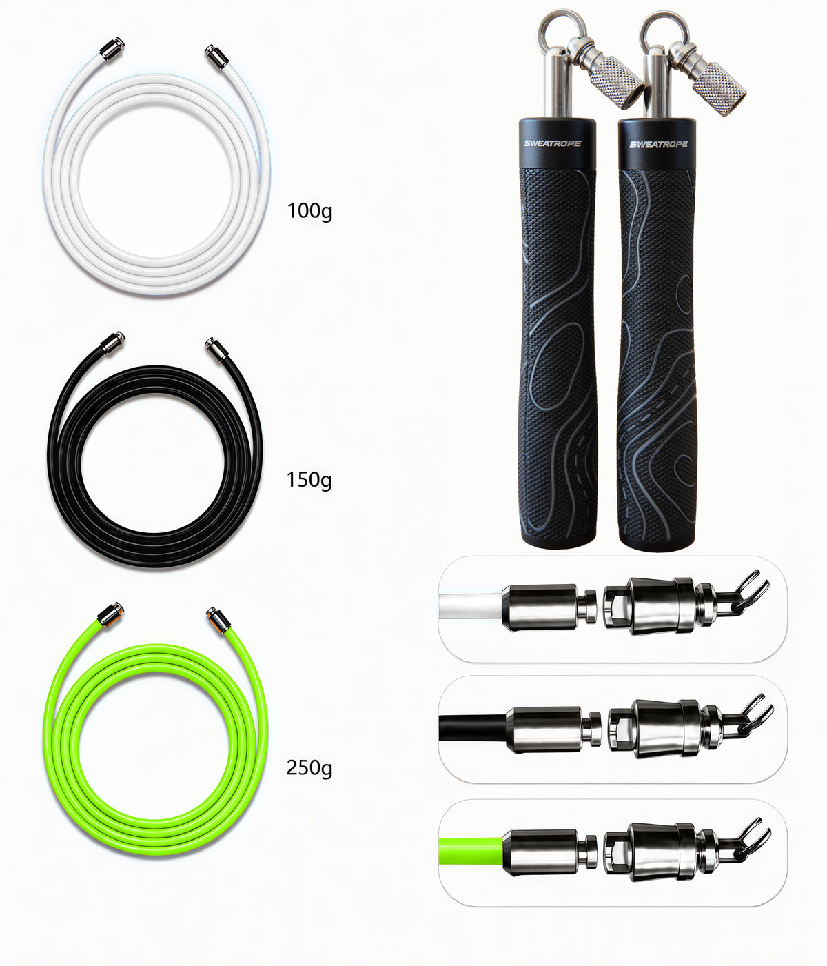 Weighted Skipping Rope Set