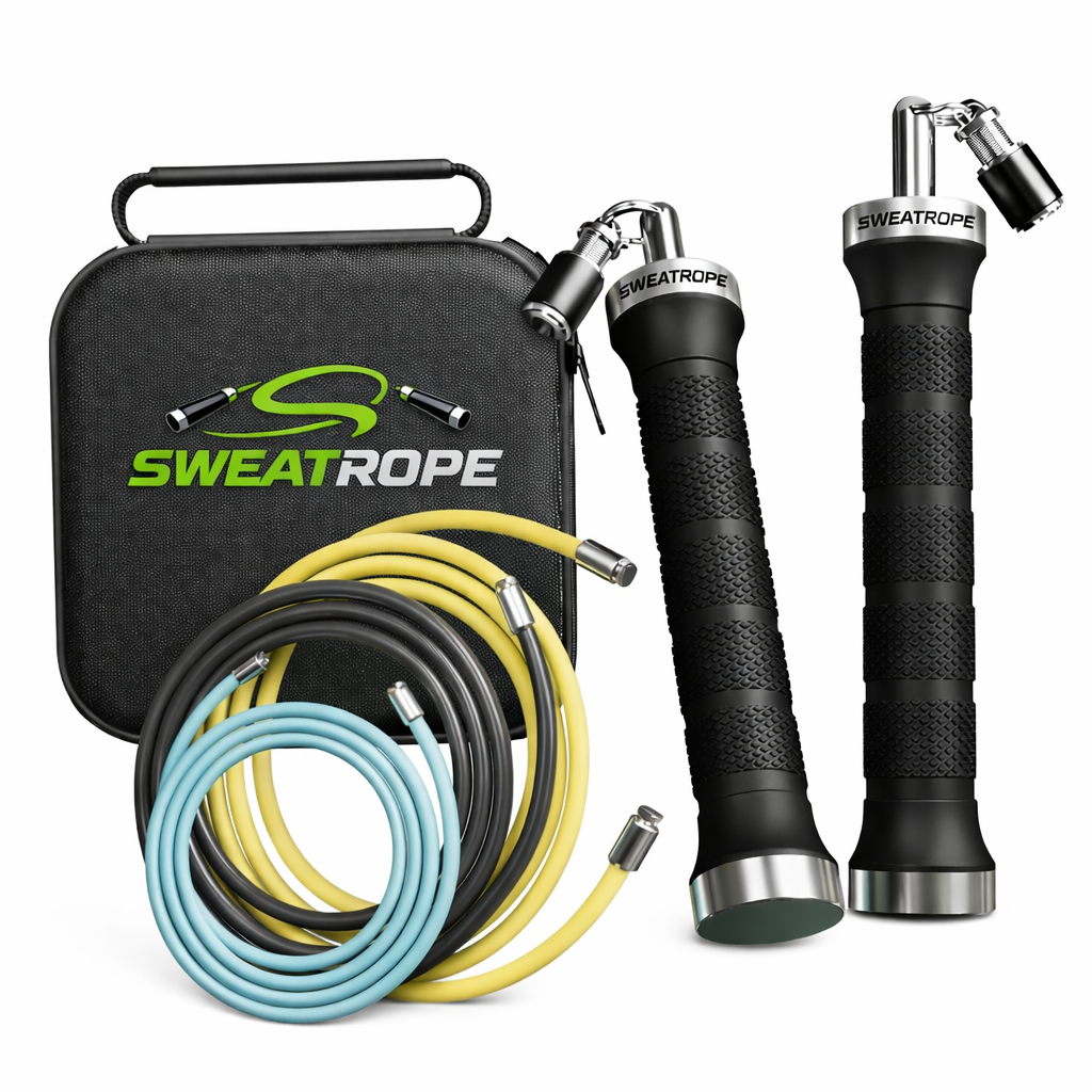 Weighted Skipping Rope Set Metal