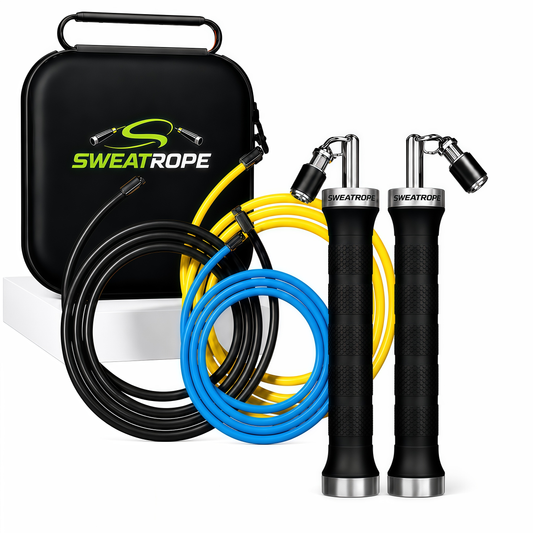 Premium Metal Weighted Skipping Rope Set